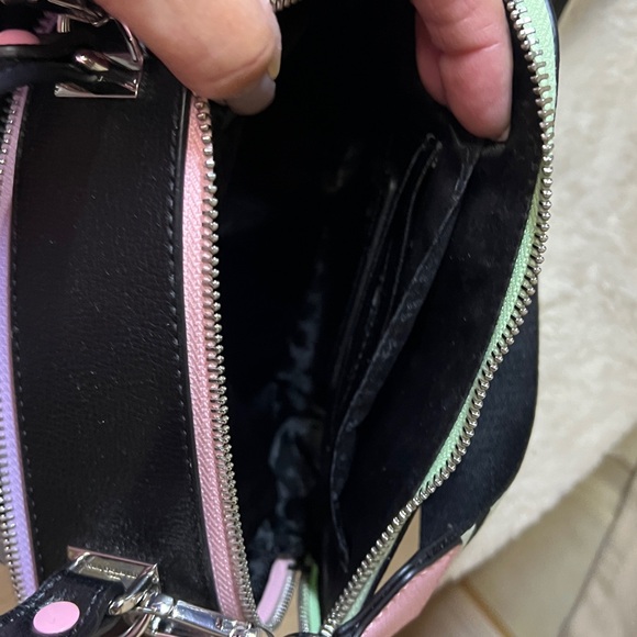 Karl Lagerfeld Black Crossbody Bag with Colorful Studs - Picture 6 of 6